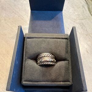 David Yurman Star Five Row Ring